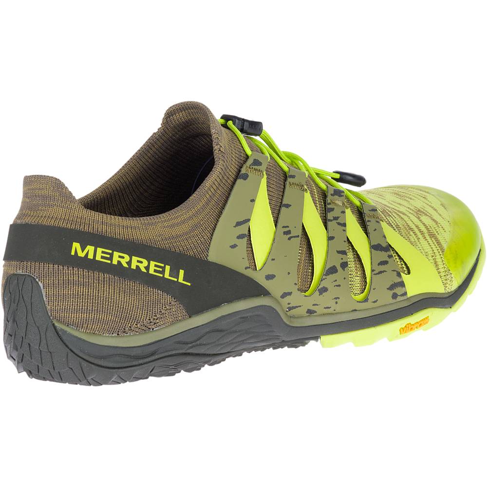 Merrell Trail Glove 5 3D - Pánska Bežecká Obuv - Zelene (SK-52688)